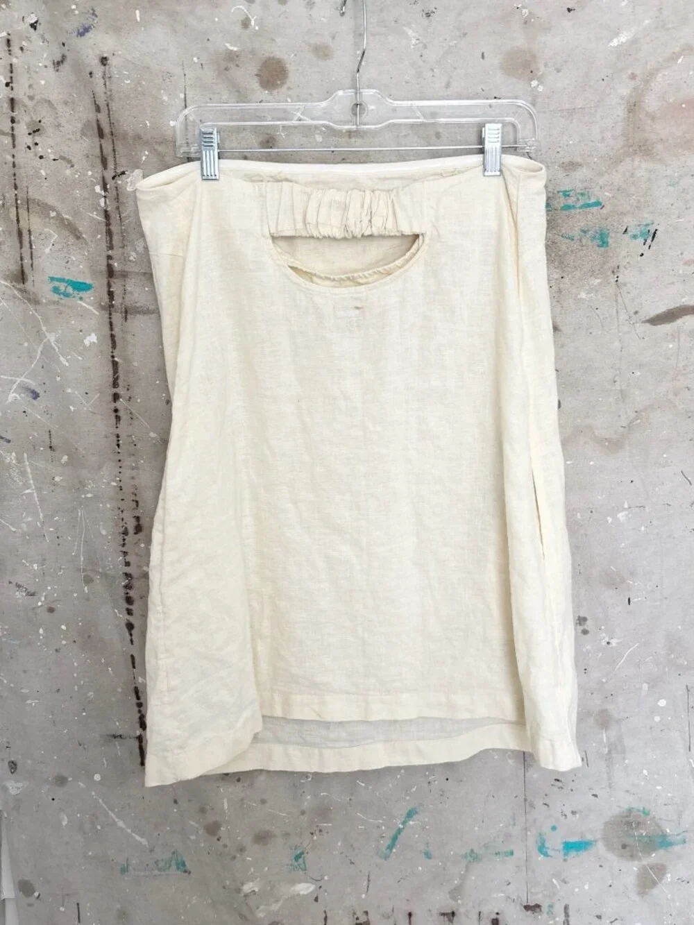 Free People Free-est Essentially the Best Cotton-Linen Mini Dress